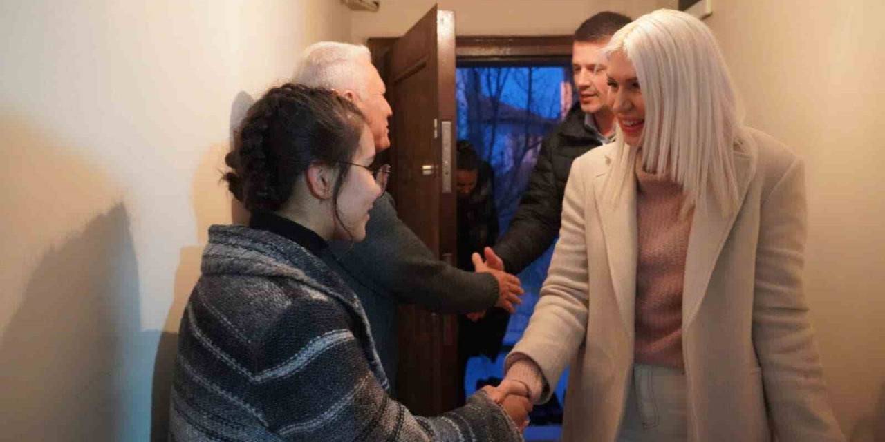 Başkan Subaşı Depremzede Ailenin İftar Sofrasına Misafir Oldu