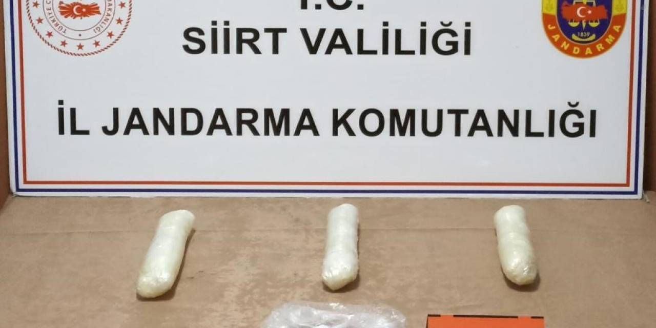 Siirt’te 1 Milyon Liralık Uyuşturucu Ele Geçirildi