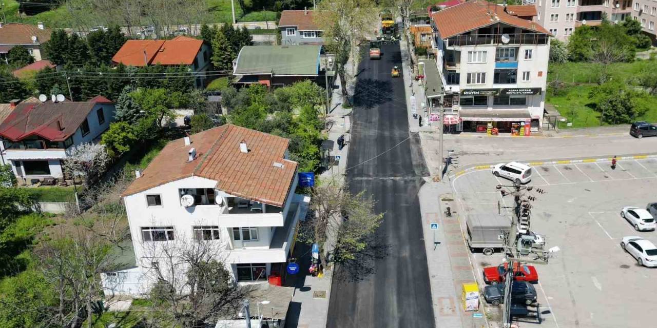 Tuğrul Caddesi’ne 550 Ton Sıcak Asfalt
