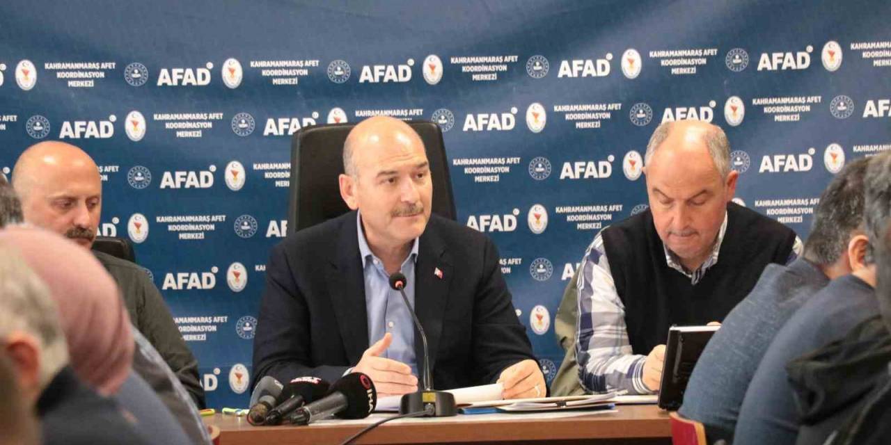 Bakan Soylu Depremin 69’uncu Gününde Son Durumu Değerlendirdi