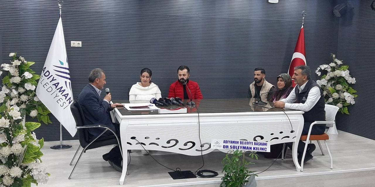 Deprem Sonrasında Adıyaman’da İlk Nikah Kıyıldı