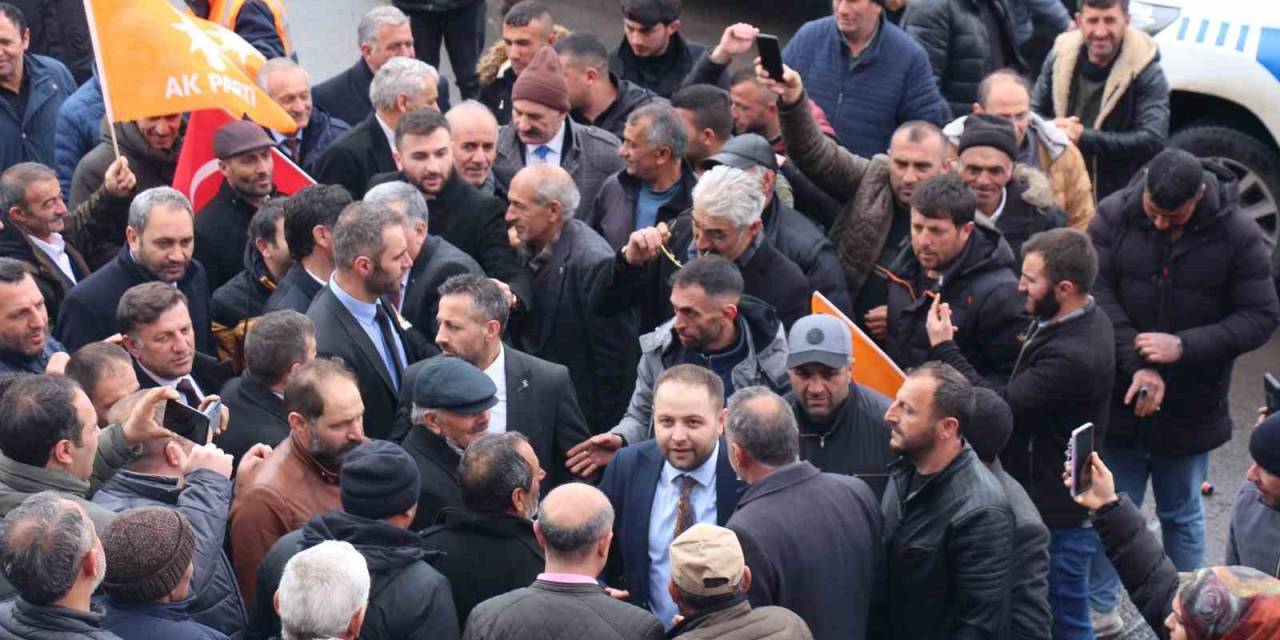 Ak Parti Adayları Ardahan’da Coşkuyla Karşılandı
