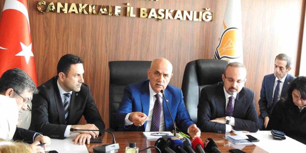 Bakan Kirişci: "mazlum Ve Masum Milletler Türkiye’yi Kendileri Açısından Bir Risk Kalkanı Olarak Görüyorlar"