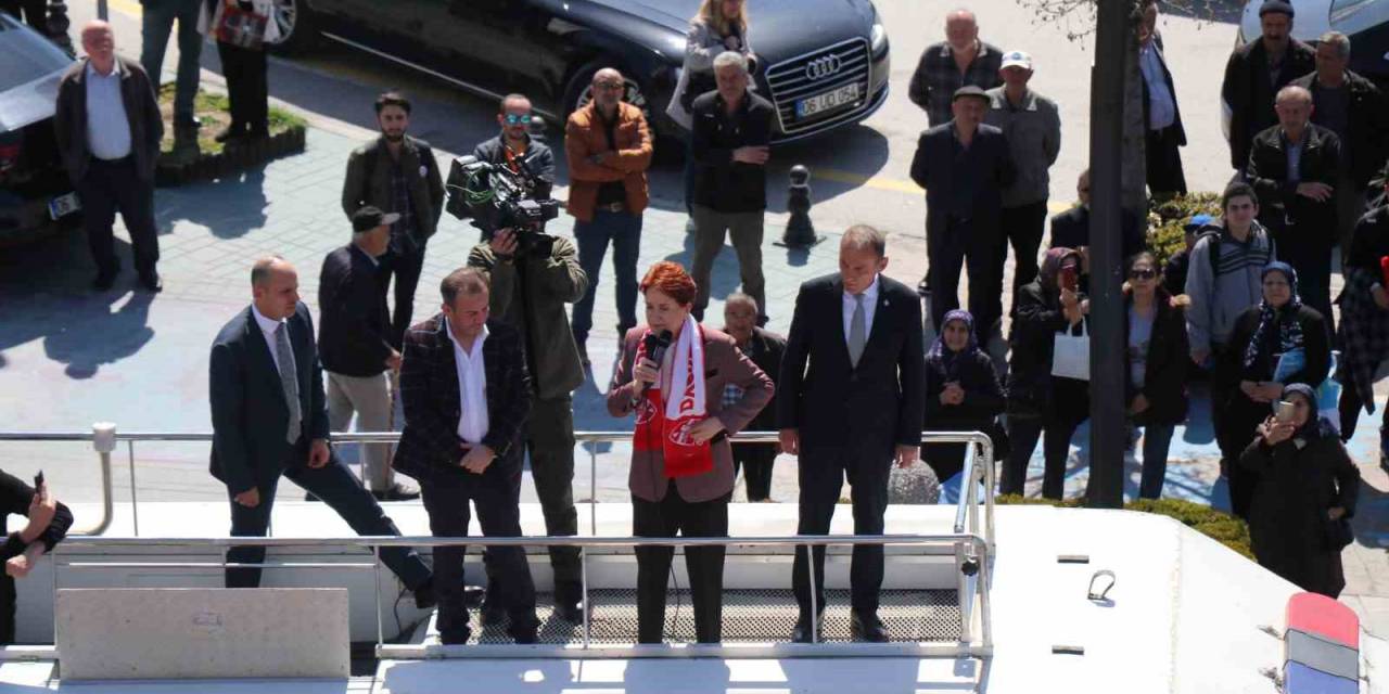 Meral Akşener Bolu’da Başbakanlık İçin Oy İstedi