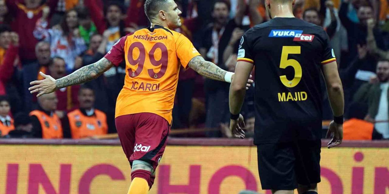 Spor Toto Süper Lig: Galatasaray: 4 - Kayserispor: 0 (ilk Yarı)