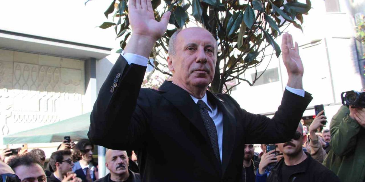 Muharrem İnce: "ne Cumhur Ne Millet Ortadan Bodoslama Gidiyoruz"