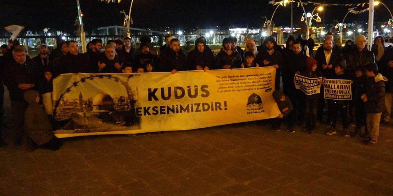 "dünya Kudüs Günü" Münasebeti İle Ağrı’da Basın Açıklaması Gerçekleştirildi
