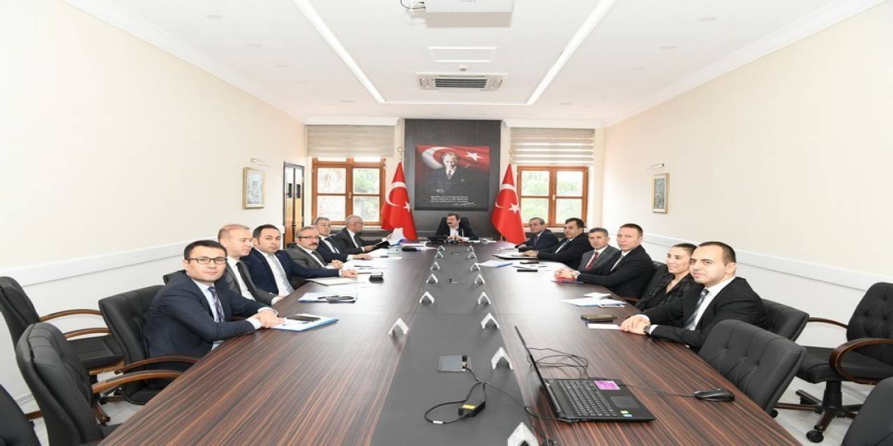 Muğla’da Vali Tavlı Başkanlığında Seçim Güvenliği Toplantısı Yapıldı