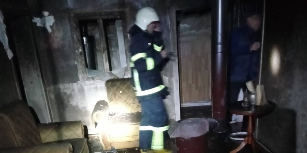 Erzincan’da Ev Yangını