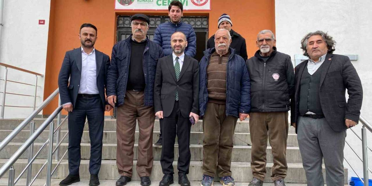 Ak Parti Milletvekili Adayı Veli Arslan, Tuzla’da Cemevine Ziyarette Bulundu