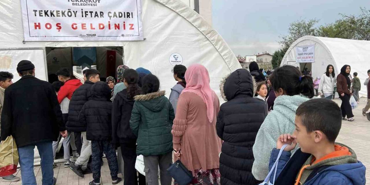 Tekkeköy’den İftar Dayanışması