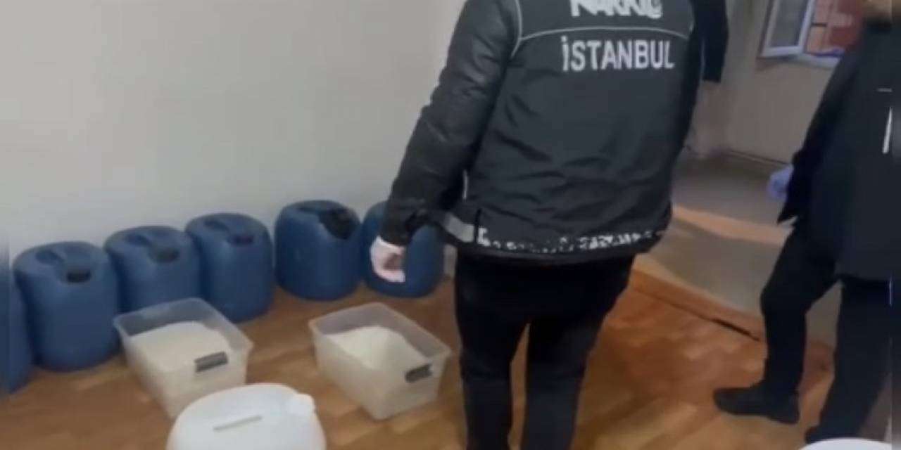 İstanbul’da 506 Kilogram Metamfetamin Ele Geçirildi