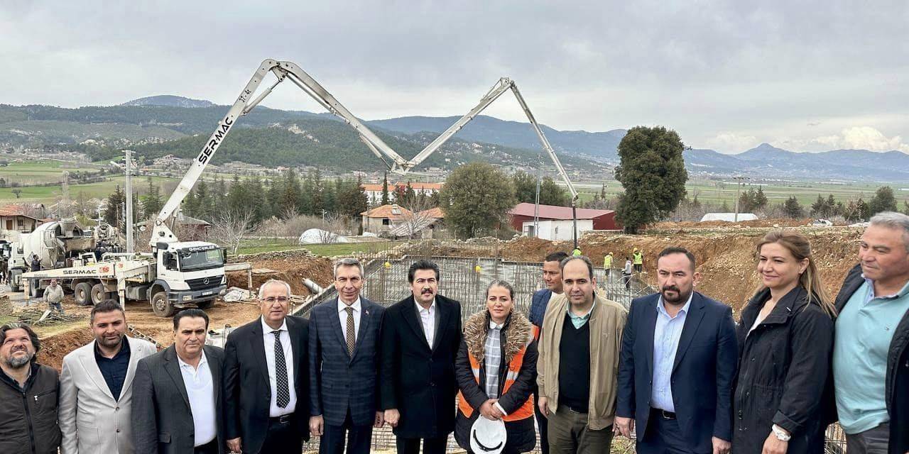 Çameli’nde Toki Konutlarının Temel Törenle Atıldı