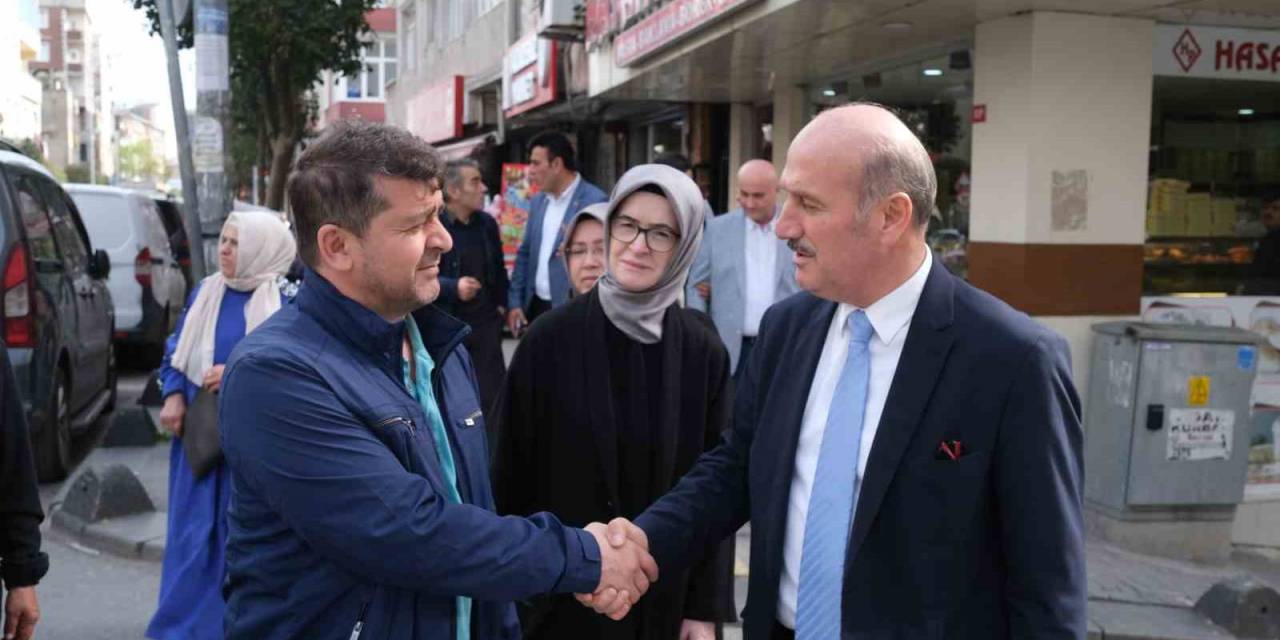 Ak Parti Adayları, Bağcılar’da Sokak Sokak Seçmeni Dinledi