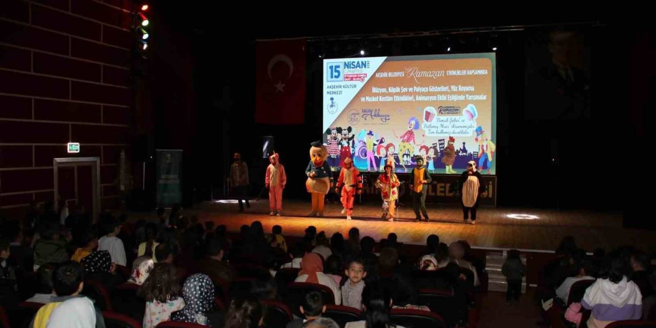 Son Ramazan Eğlencesinde Çocuklar Doyasıya Eğlendi