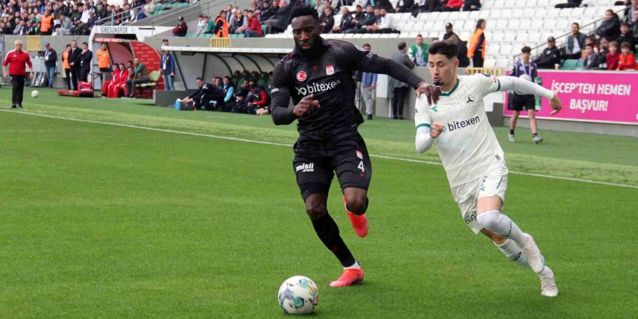 Süper Lig: B. Giresunspor: 1 - D.g. Sivasspor: 0 (maç Sonucu)