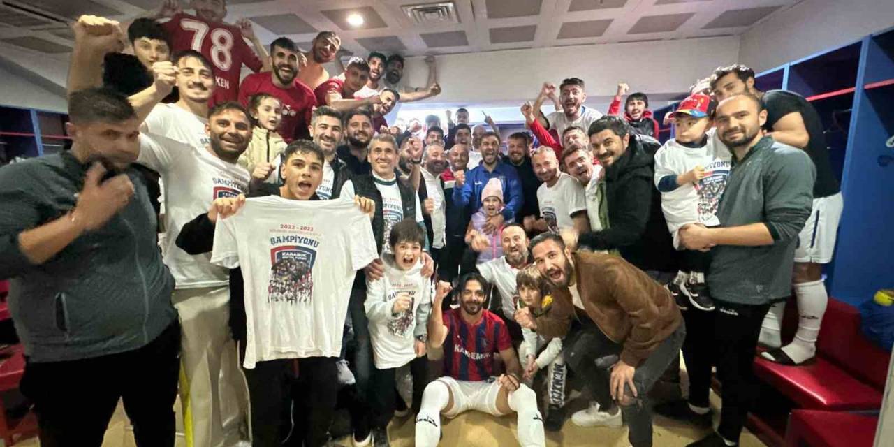 Karabük İdman Yurdu Ligi Galibiyetle Şampiyon Olarak Bitirdi