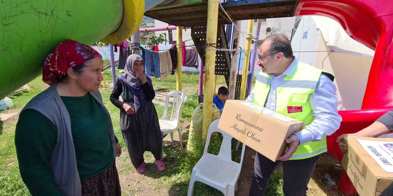 Emet Belediyesinden Deprem Bölgesinde, “birlik Bayram Kahvaltıları" Etkinliği