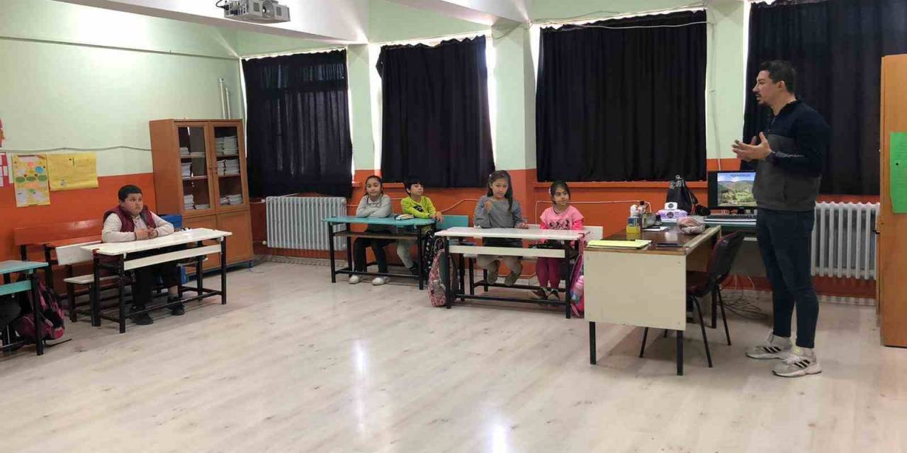 İlkokul Öğrencilerine Ormanların Faydası Anlatıldı