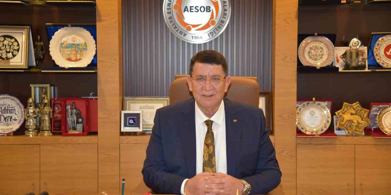 Aesob Başkanı Dere’den, Bayram Alışverişi  Uyarısı