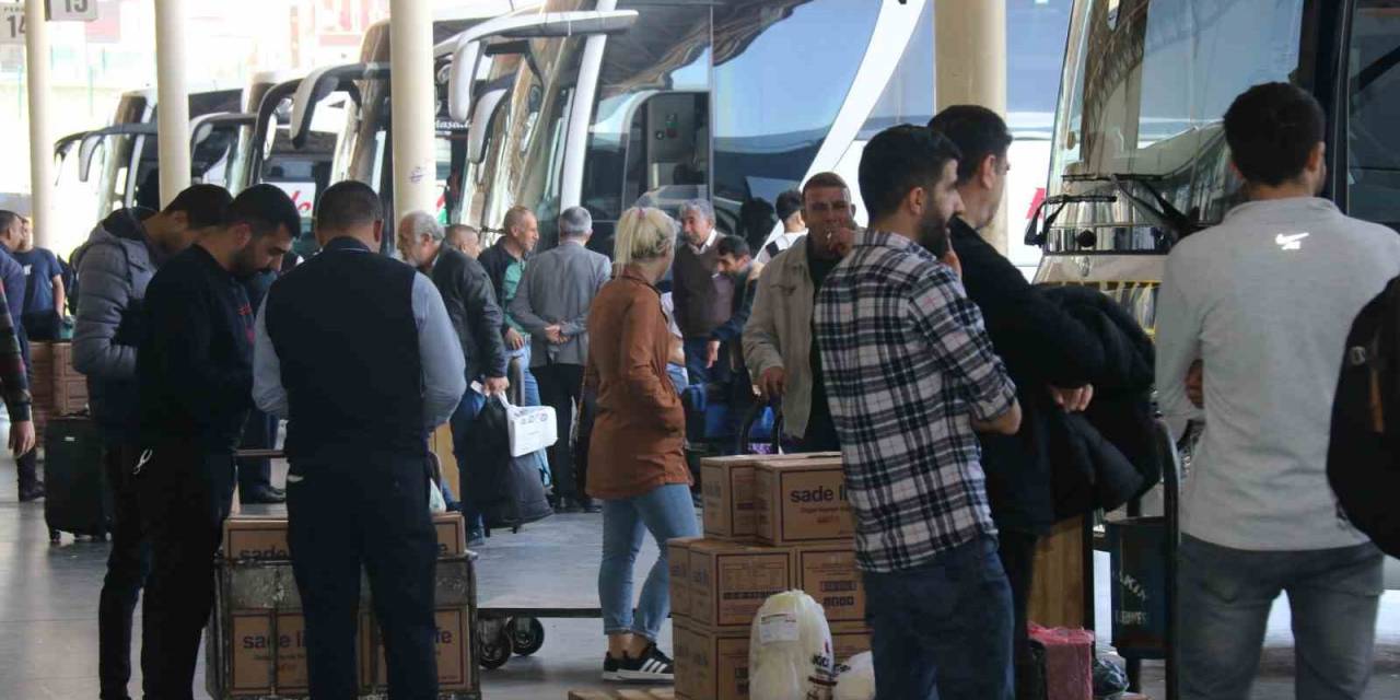 Deprem, Bayram Öncesi Şehirlerarası Seyahati De Etkiledi