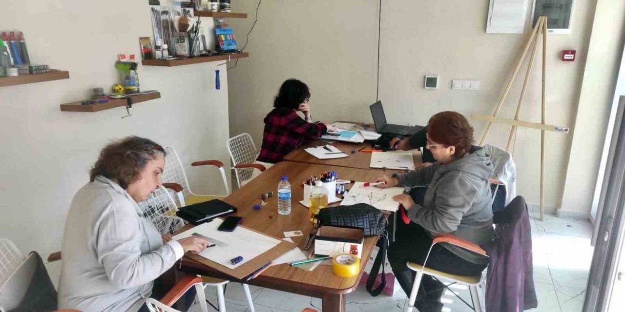 Bodrum Turgutreis Yaşam Merkezinde Atölye Çalışmaları Başladı