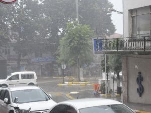 Akçakoca’da Yaz Yağmuru Etkili Oldu