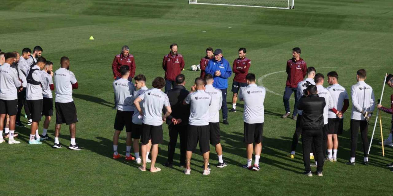 Trabzonspor, Sivasspor Maçı Hazırlıklarına Ara Vermeden Başladı