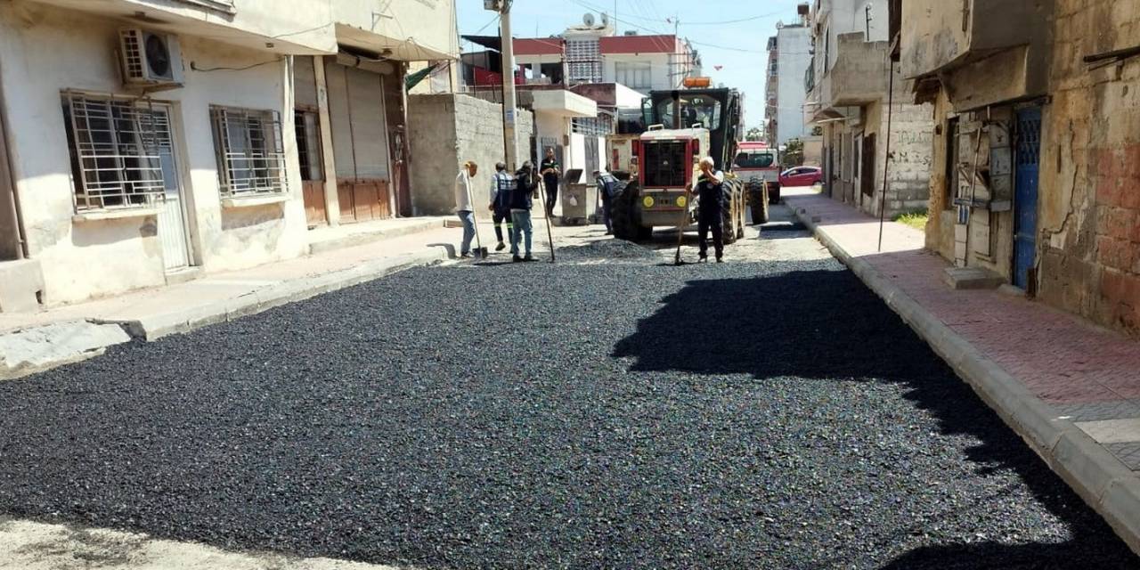 Akdeniz’de Asfalt Çalışmaları Hız Kazandı