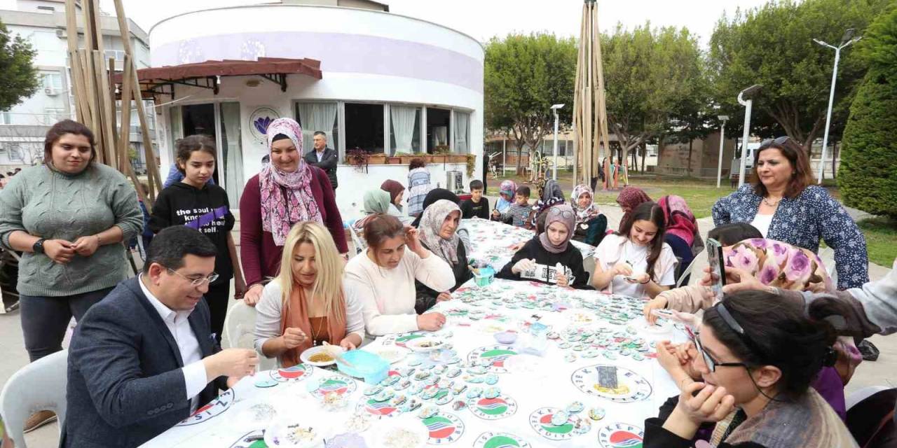 Kepez’den Depremzedelere El Sanatları Kursu
