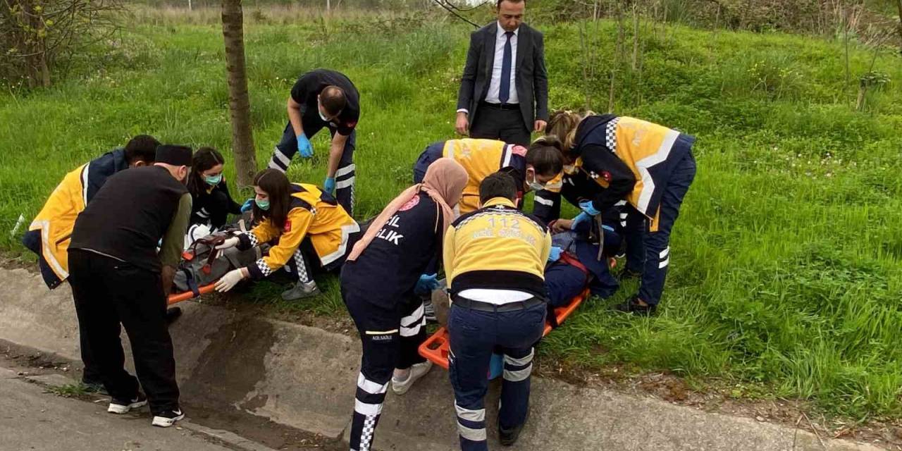 Yaralılara İlk Müdahaleyi Kazayı Tesadüfen Gören Doktor Yaptı