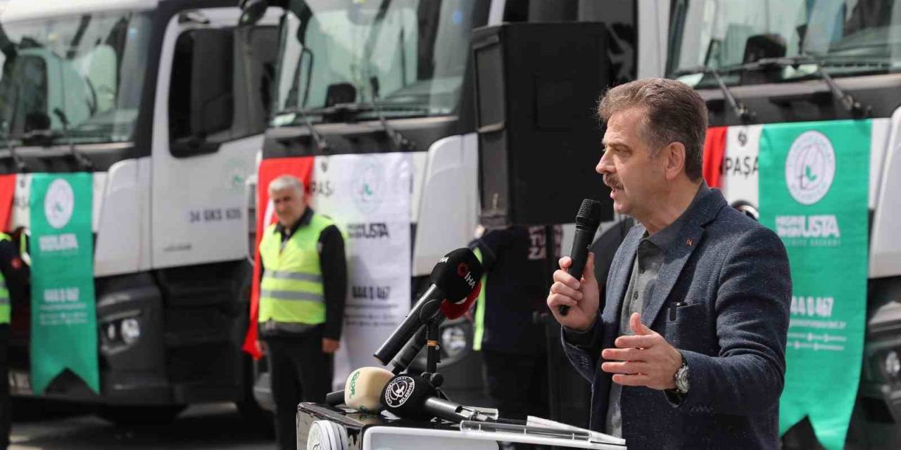 Gaziosmanpaşa’da 29 Araçlık Yeni Temizlik Filosu