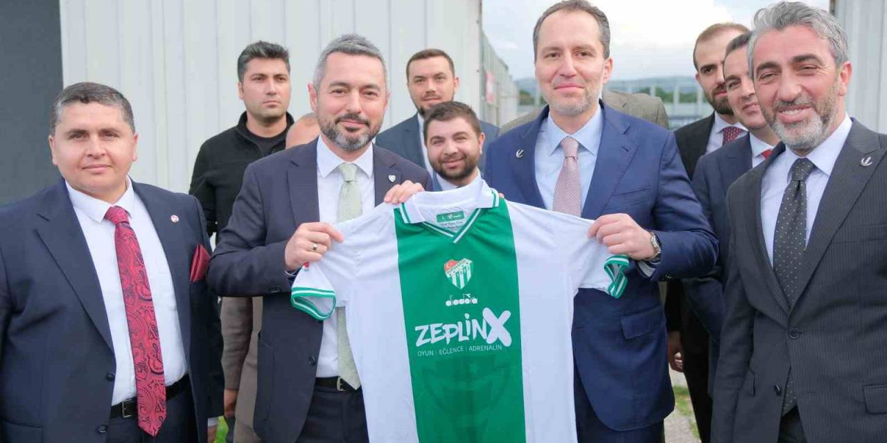Fatih Erbakan, Bursaspor’u Ziyaret Etti