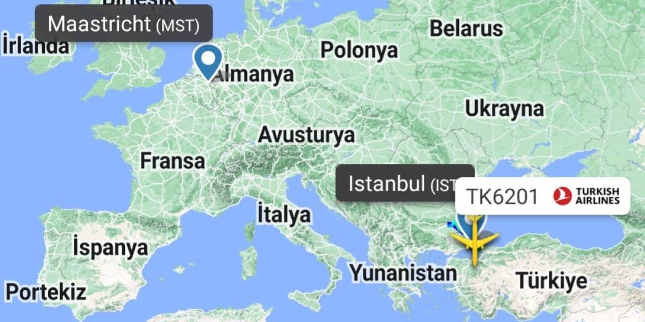 Thy’ye Ait Kargo Uçağı Arıza Nedeniyle İstanbul’a Geri Döndü