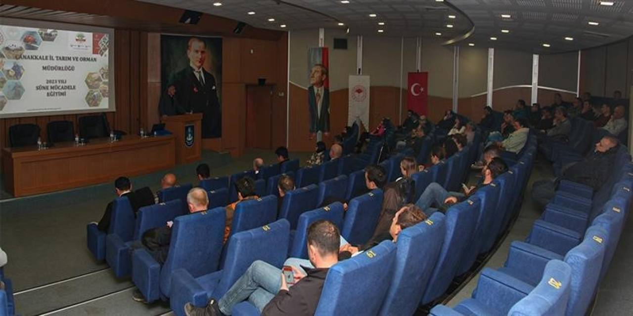 Teknik Personele Süne Mücadelesi Eğitimi Verildi