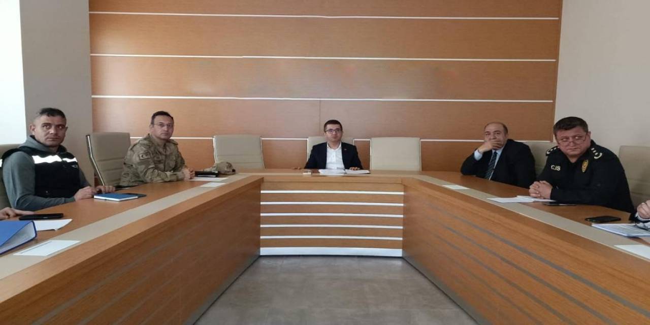 Kağızman’da Seçim Güvenliği Toplantısı Yapıldı
