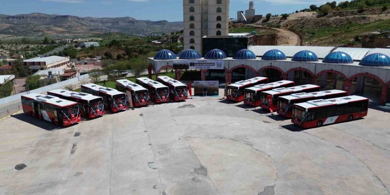 Mardin’de 11 Yeni Otobüs Hizmete Alındı