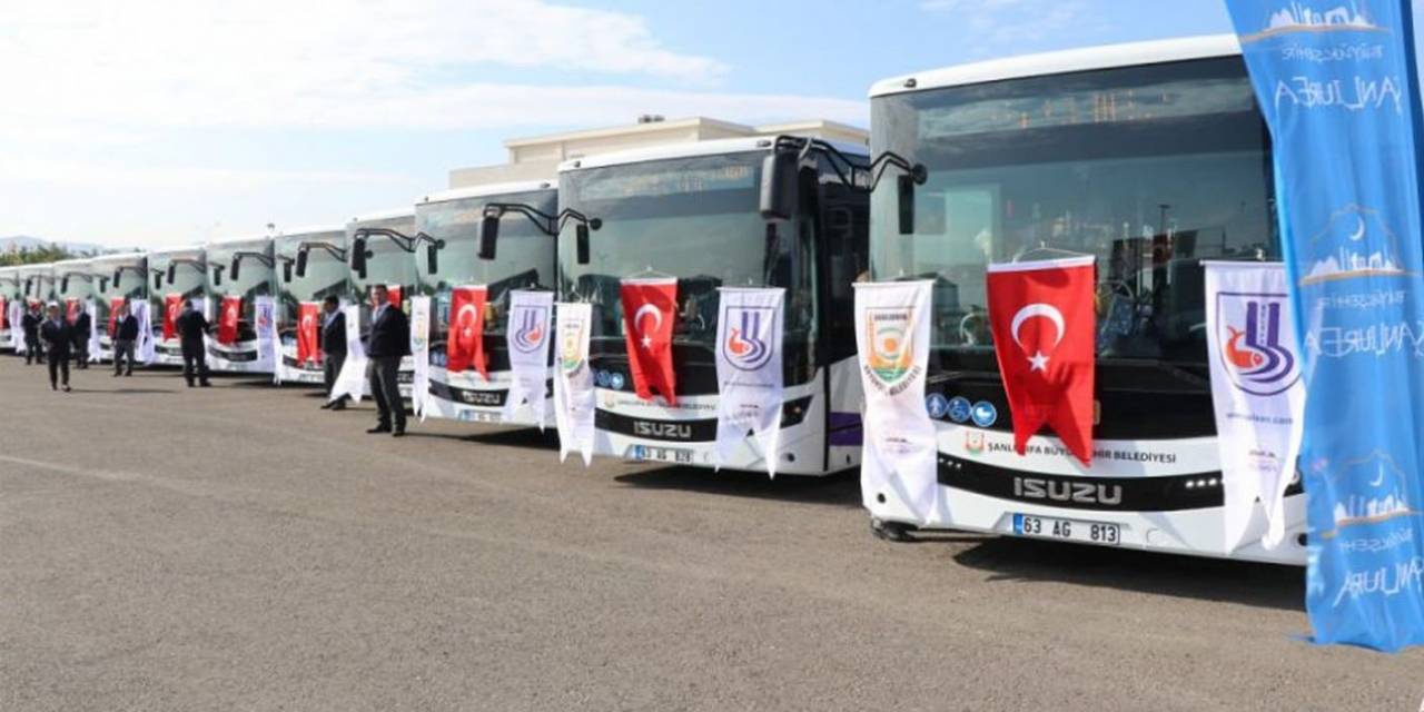 Şanlıurfa’da Bayram Süresince Belediye Otobüsleri Ücretsiz