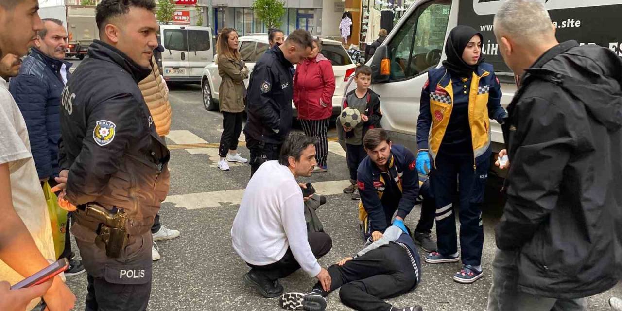 Çorlu’da Korkutan Kaza: O Anlar Kameraya Yansıdı
