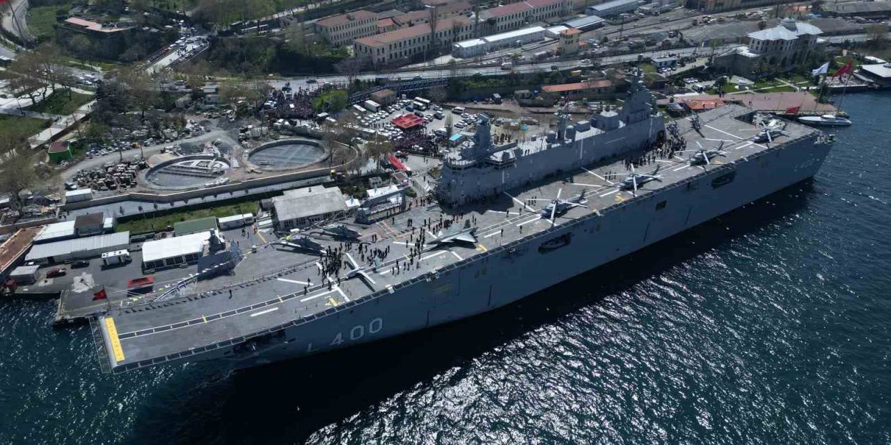 Tcg Anadolu’yu 3 Günde 38 Bin 234 Kişi Ziyaret Etti