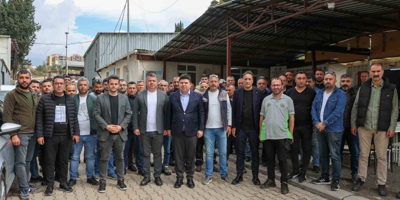Başkan Kılıç, Belediye Personeli İle Bayramlaştı