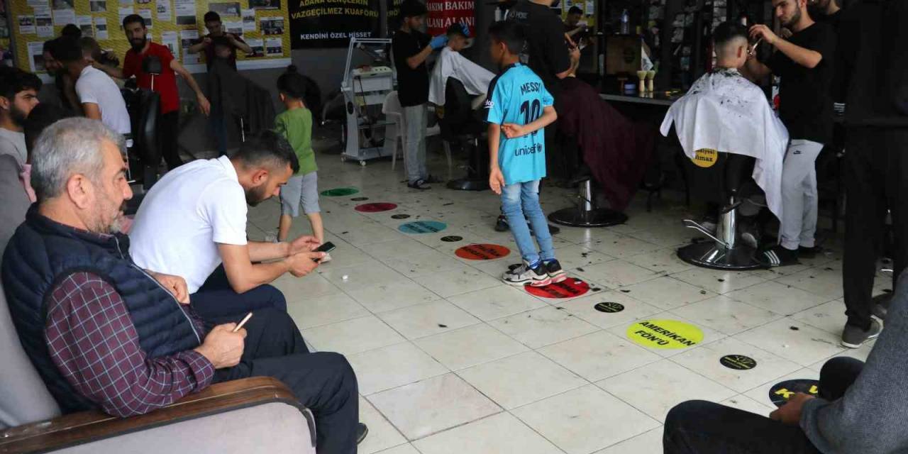 Berberlerde Bayram Namazına Kadar Sürecek Mesai Başladı