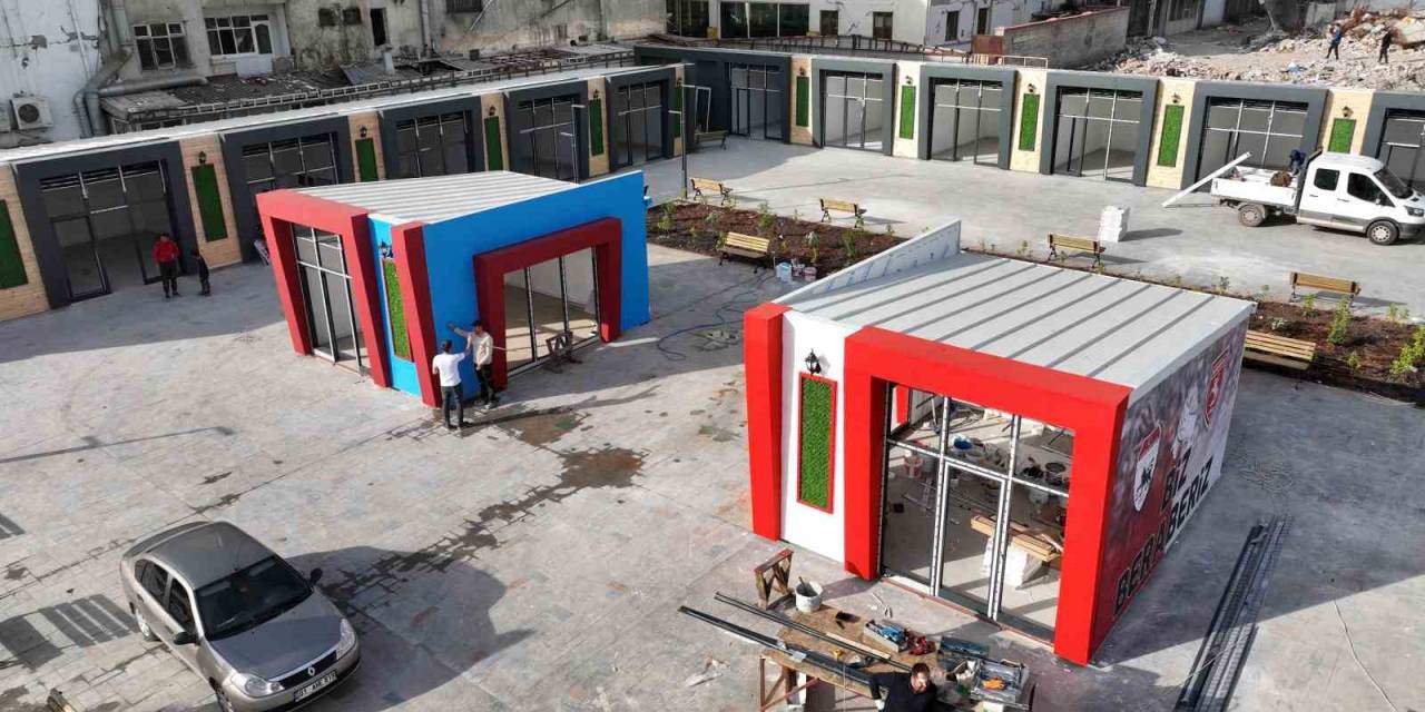 Kahramanmaraş’ta ‘samsun Çarşısı’ Tamamlanarak Hizmete Hazır Hale Geldi