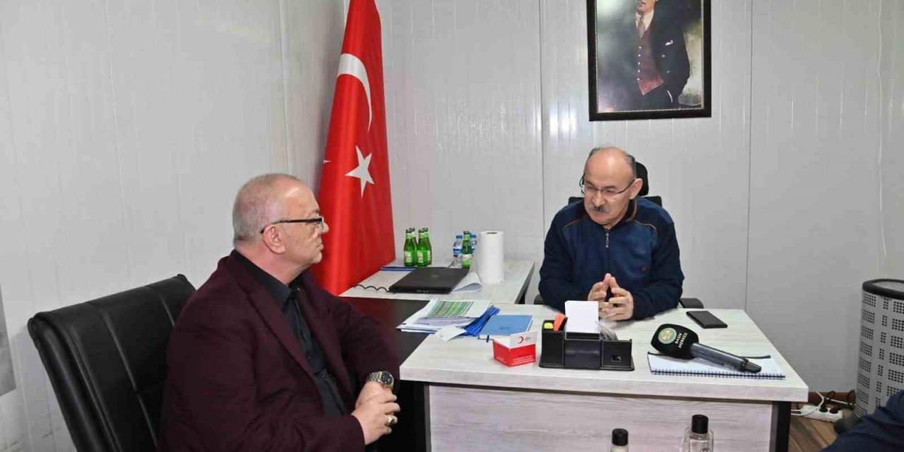 Başkan Ergün, Hatay’da Vali Karadeniz İle Bir Araya Geldi
