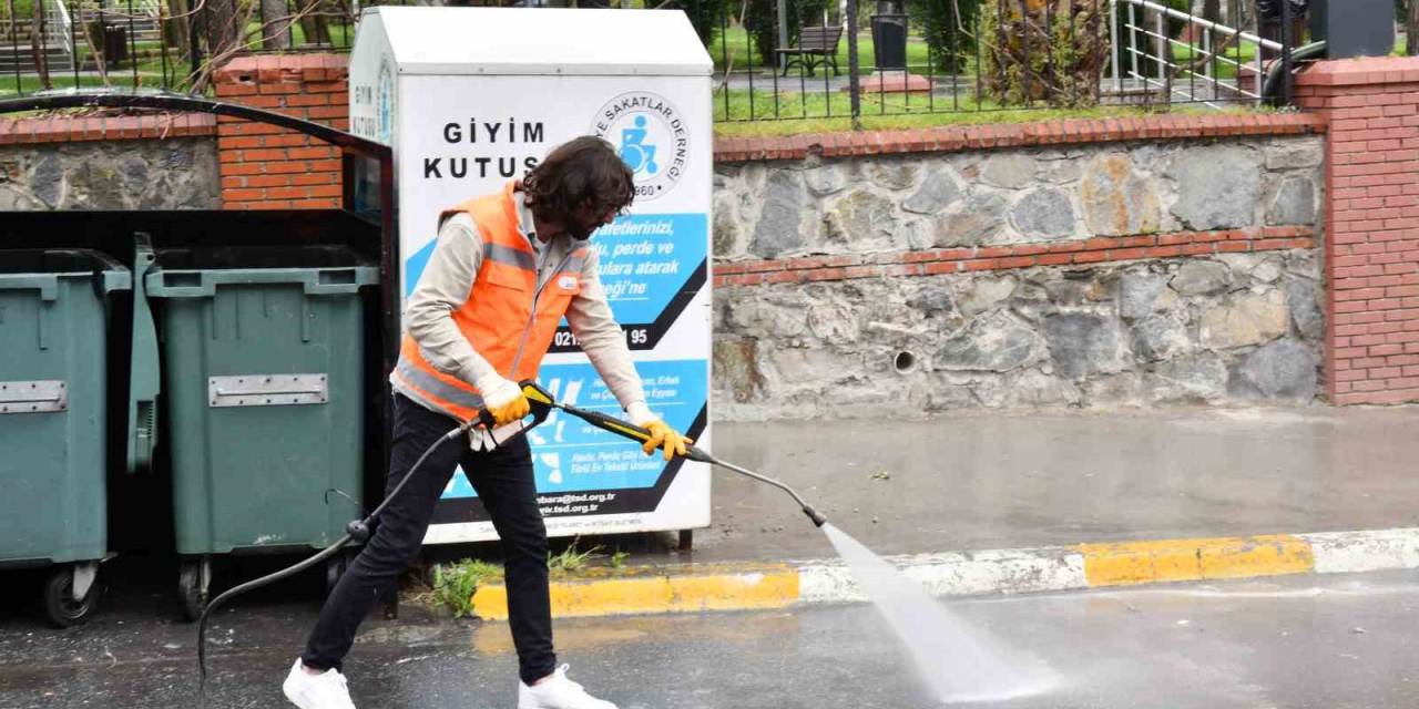 Esenyurt Sokaklarında Bayram Temizliği