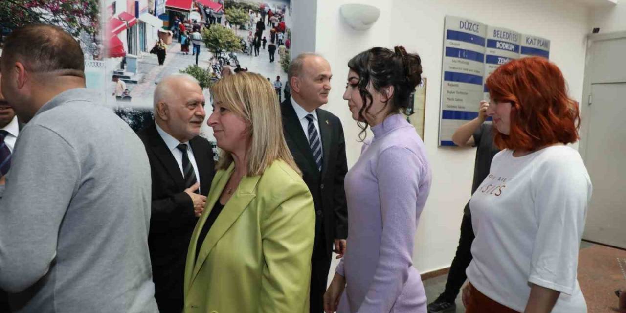 Düzce Belediyesinde Bayramlaşma Yapıldı