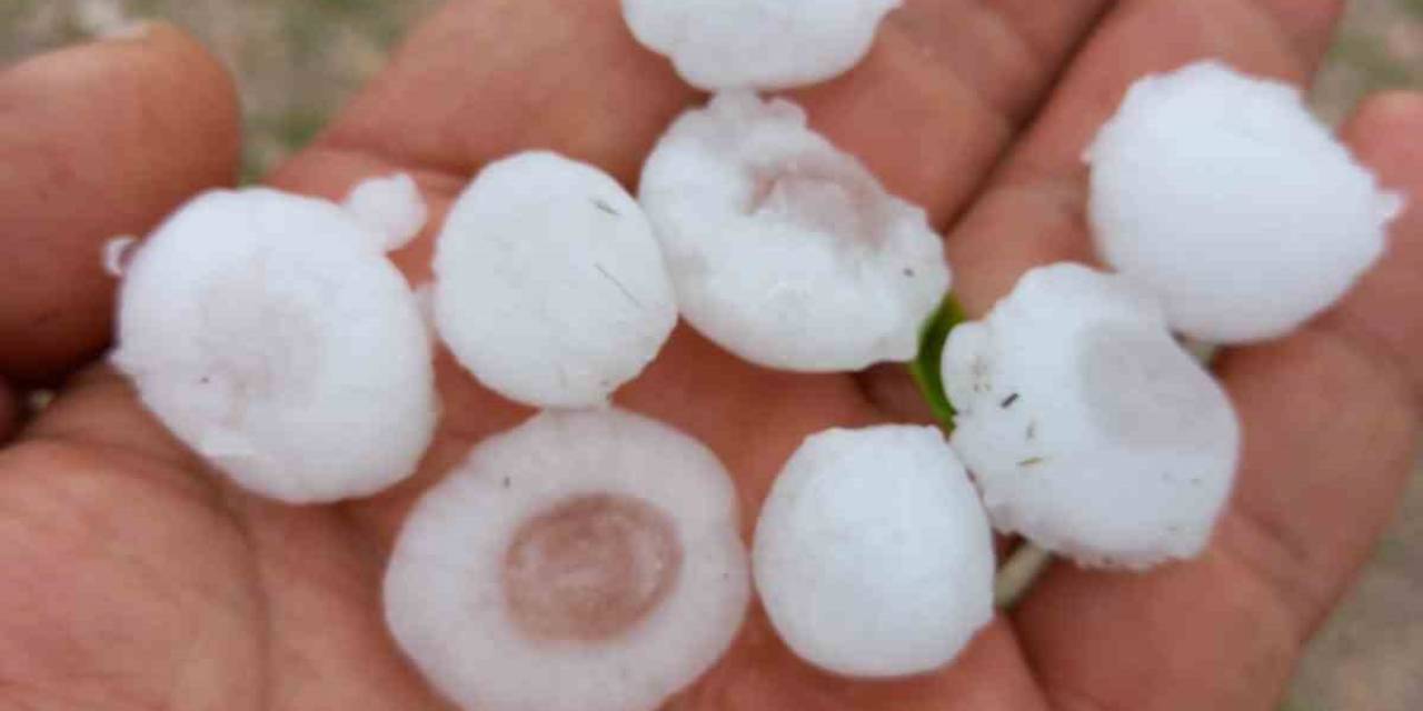 Diyarbakır’da Sağanak Yağış Sonrası Dolu Etkisini Gösterdi