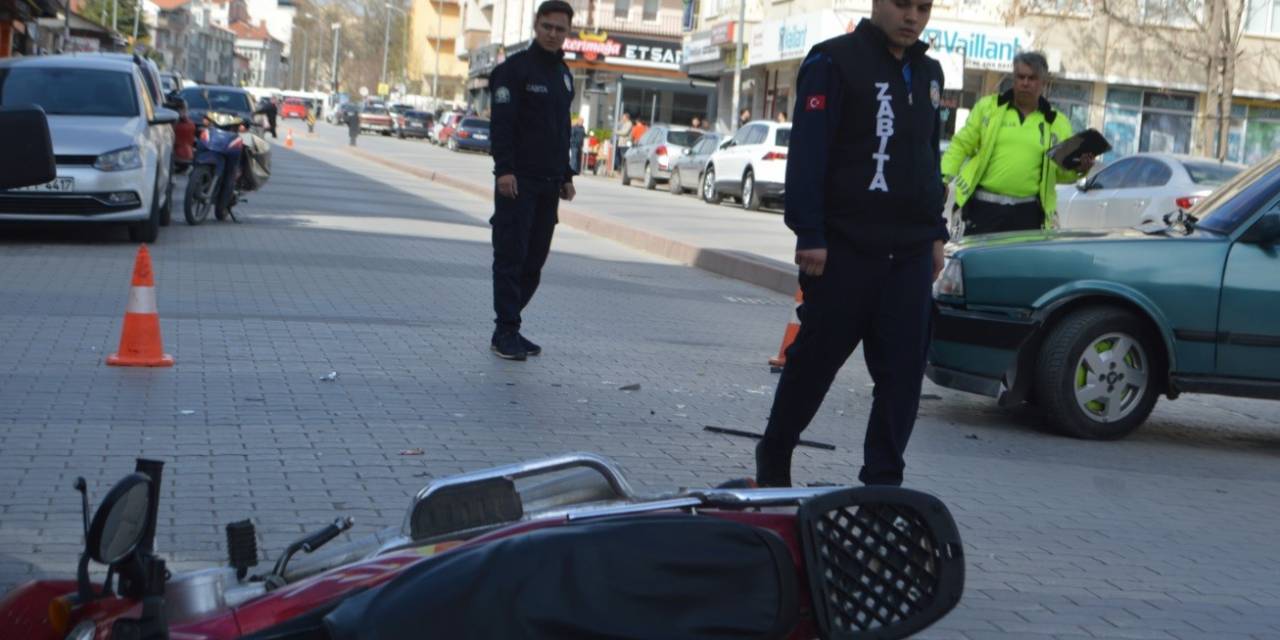 Tavşanlı’da Trafik Kazası: 1 Yaralı