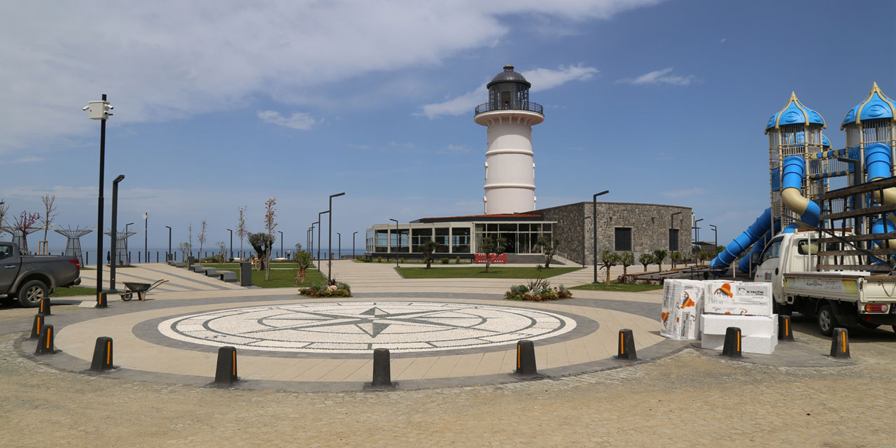 Rize’de Deniz Feneri Sosyal Tesisi ve Deniz Müzesi 15 Gün İçinde Hizmete Girecek
