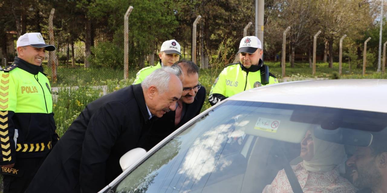 İçişleri Bakan Yardımcısı Ersoy, Çankırı’da Trafik Denetimine Katıldı